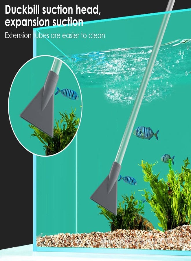 ELEPHANTBOAT® 2.6M Manual Fish Tank Cleaner/Gravel Cleaner A Hand Syphon Pump and Fish Tank Siphon for Aquarium to Drain Aquarium Cleaning Tools - Image 2